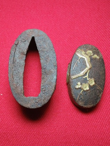 Japanese sword fuchi kashira - japanese,